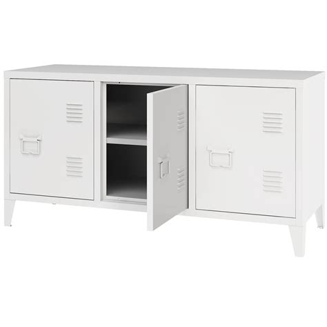 tv cabinet locking steel|Tv Stand Metal Locker .